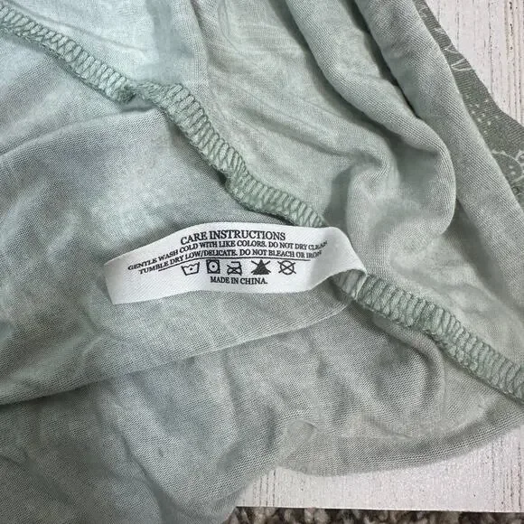 Latched Mama Tank Sleepwear Dress – Succulent Cactus Print – Size 6–18 w Pockets - Picture 6 of 7